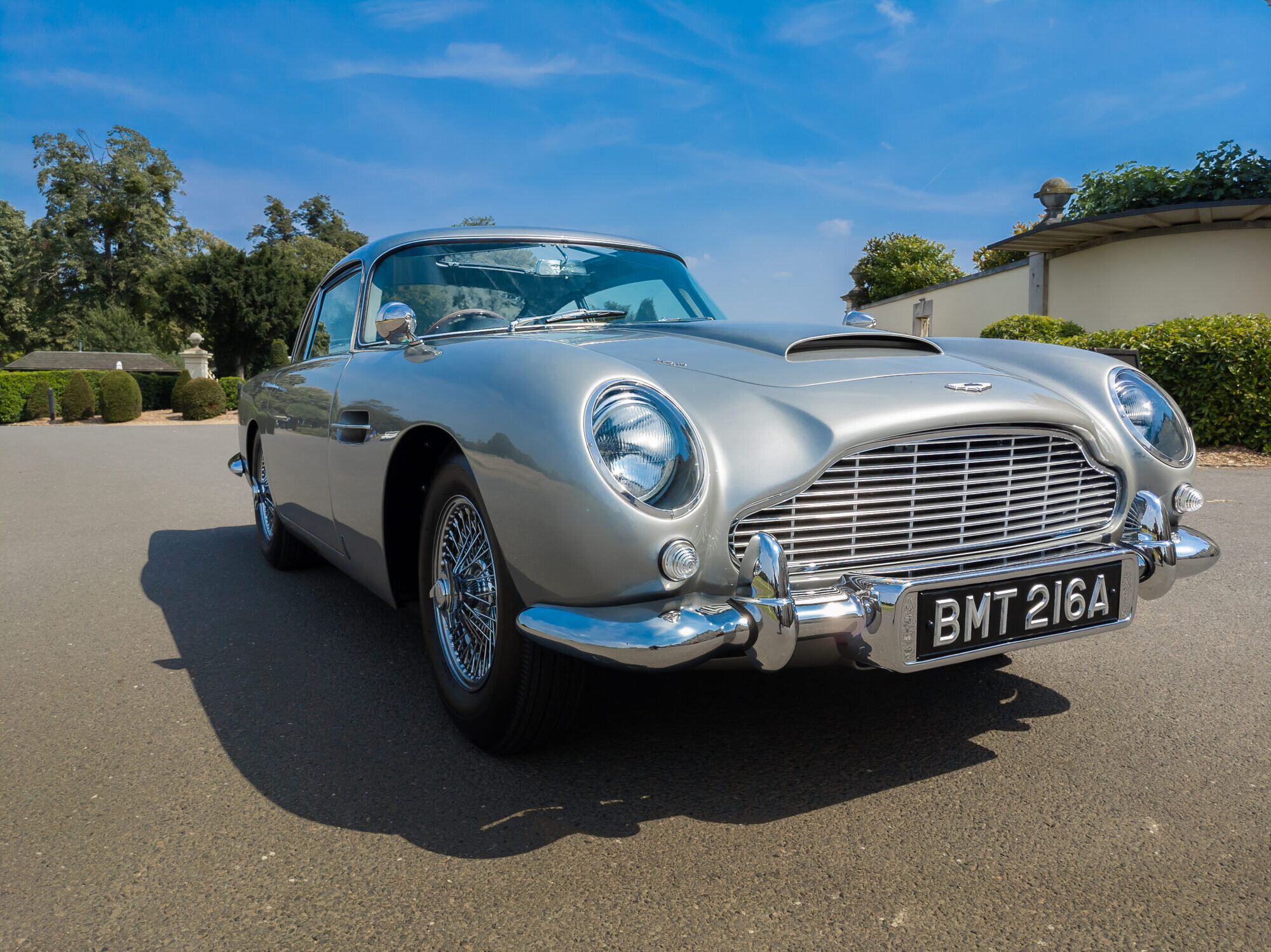 Stoke,Park,,Stoke,Poges,,Uk,,August,2020.,Aston,Martin,Db5