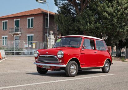 Classic Mini Mark I borne out of a Fuel Crisis