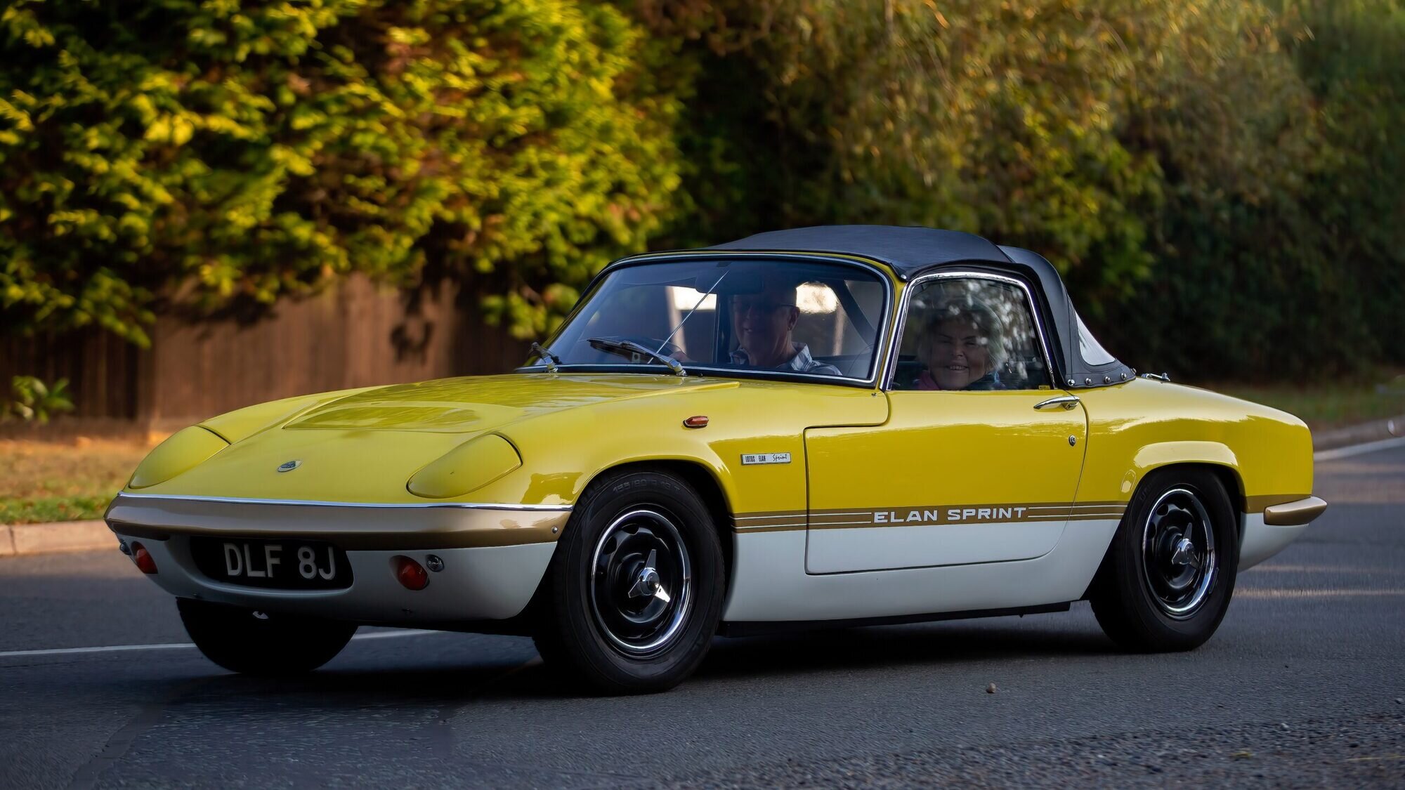 Whittlebury,northants,uk,-,August,27th,2022.,1971,Yellow,Lotus,Elan,Sprint