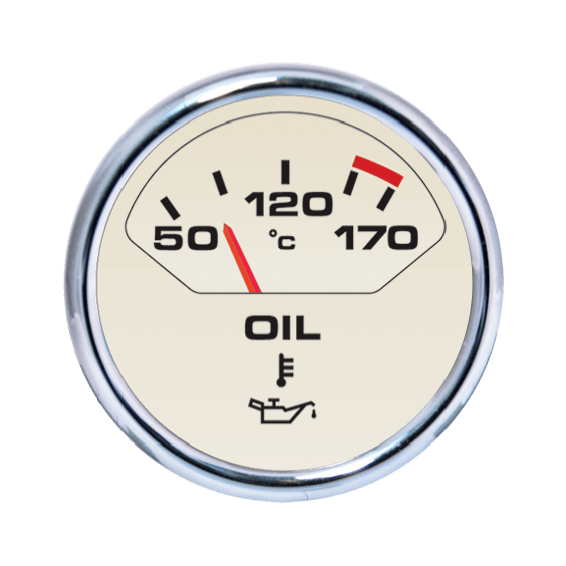 Mini Millennium Oil Temperature Gauge