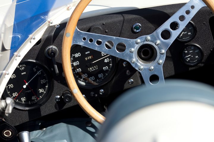 1956 Jaguar D-Type dashboard