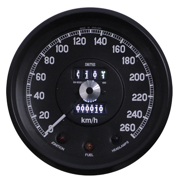 Jaguar EType Digital Speedometer Caerbont Automotive Instruments
